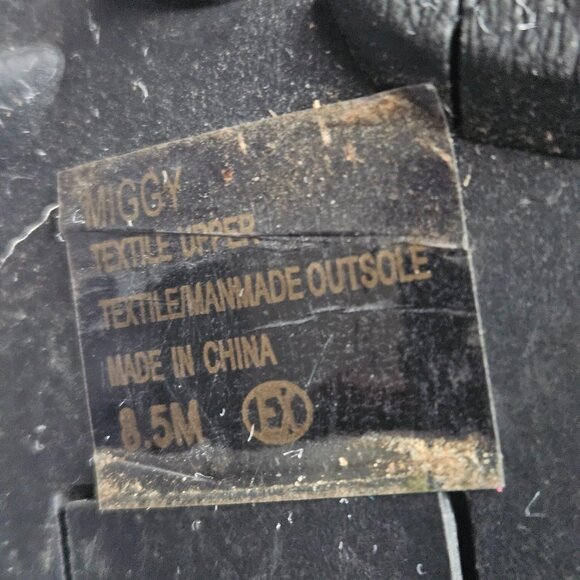 JELLYPOP Miggy Women's Faux Snakeskin Print Lace-up Booties Sz 8.5M Lug Sole - Picture 8 of 11